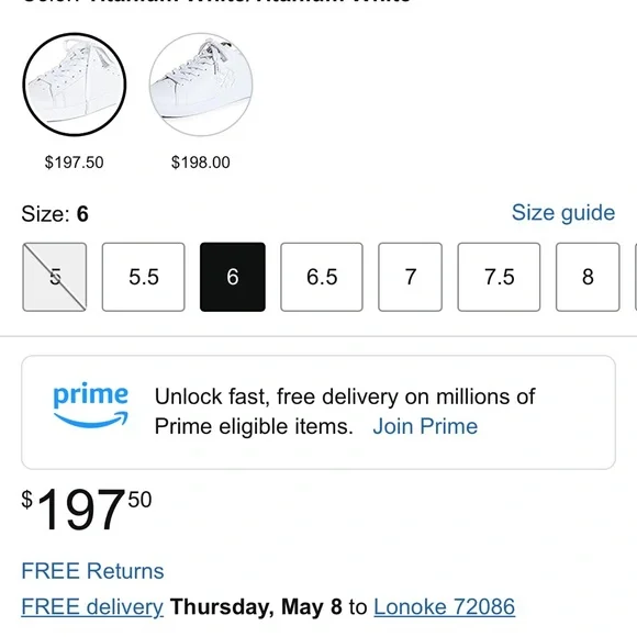 Tory Burch Classic Howell Court White Leather Tennis Shoes Size 8 - Picture 12 of 12